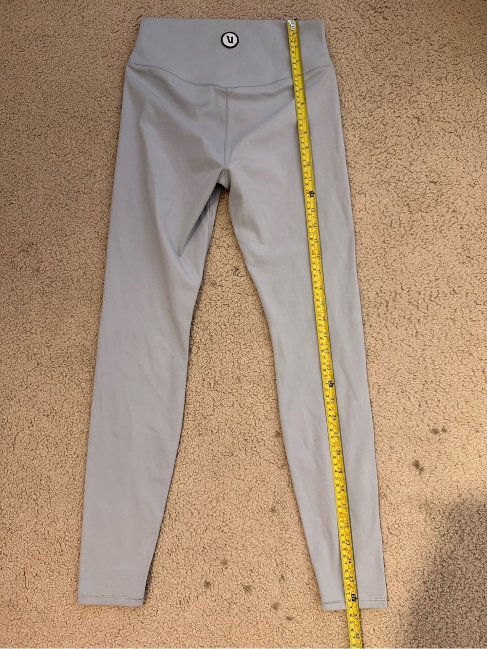 Vuori Daily Legging Light Blue High Rise Performance Yoga Pants Women’s Medium - Picture 7 of 8